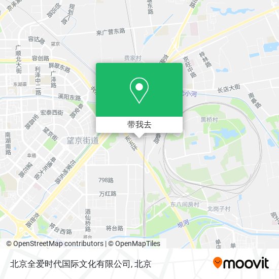北京全爱时代国际文化有限公司地图