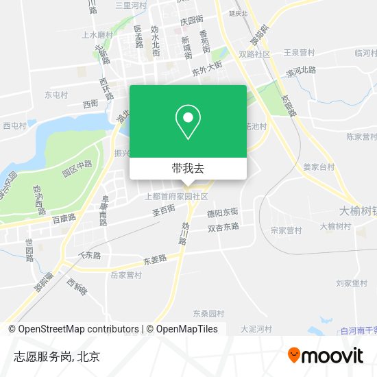 志愿服务岗地图