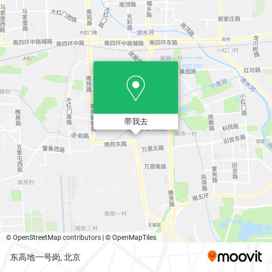 东高地一号岗地图