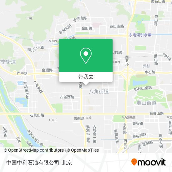 中国中利石油有限公司地图