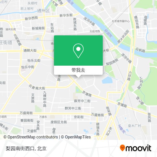梨园南街西口地图