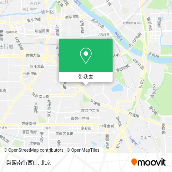 梨园南街西口地图