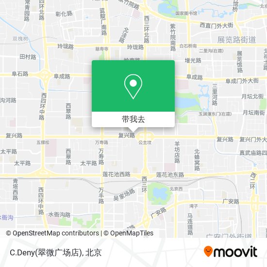 C.Deny(翠微广场店)地图