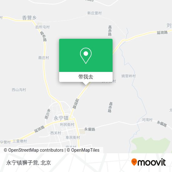 永宁镇狮子营地图