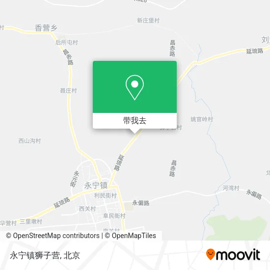 永宁镇狮子营地图