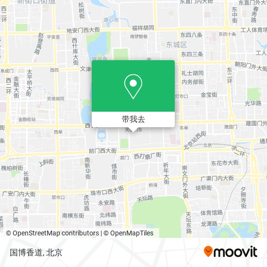 国博香道地图