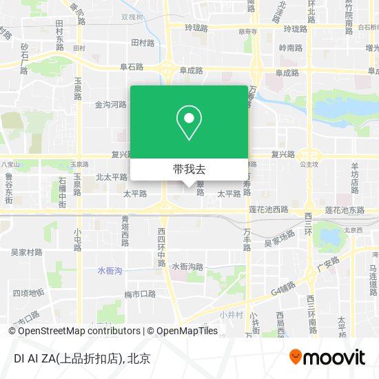 DI AI ZA(上品折扣店)地图