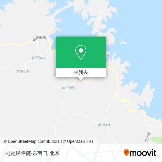 桂起民俗院-东南门地图