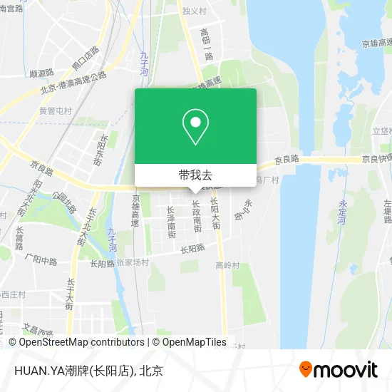 HUAN.YA潮牌(长阳店)地图