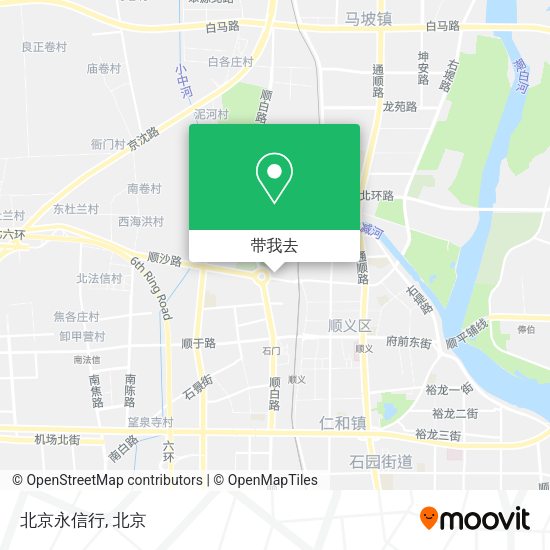 北京永信行地图
