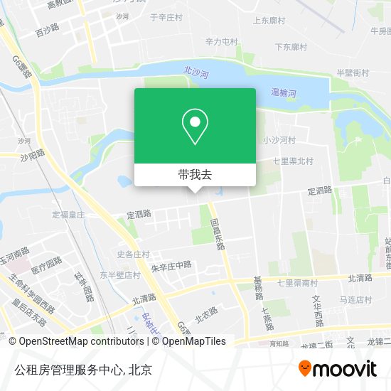 公租房管理服务中心地图