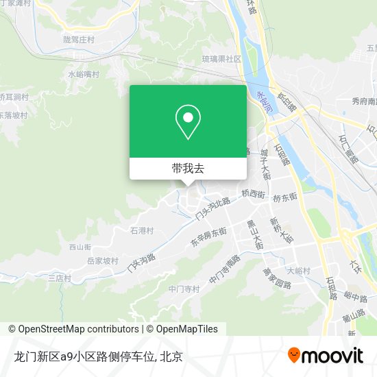 龙门新区a9小区路侧停车位地图