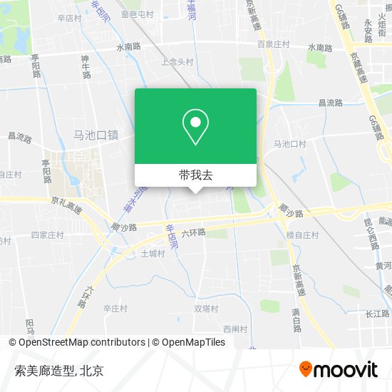 索美廊造型地图