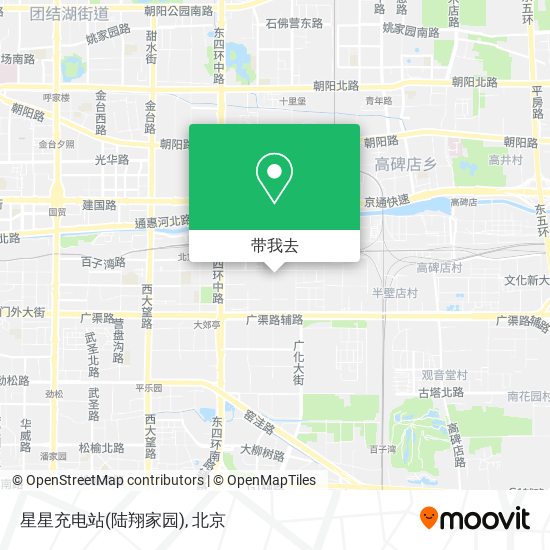 星星充电站(陆翔家园)地图