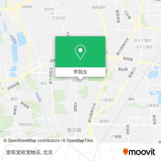 宠嘻宠哈宠物店地图