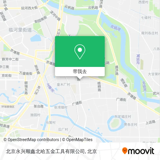 北京永兴顺鑫北哈五金工具有限公司地图