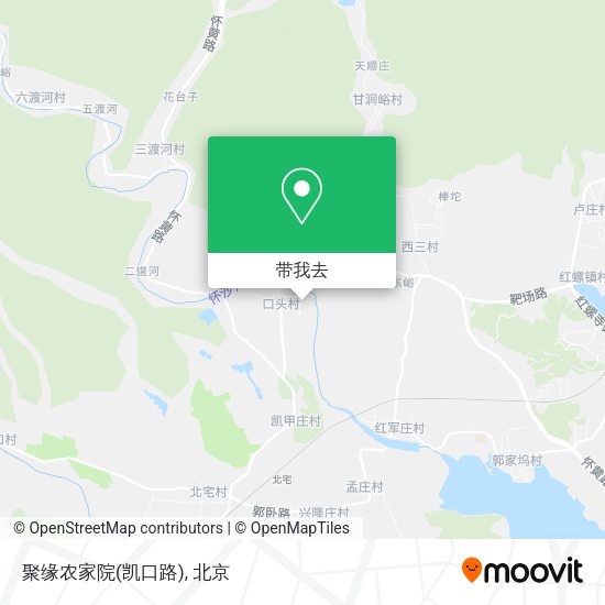 聚缘农家院(凯口路)地图