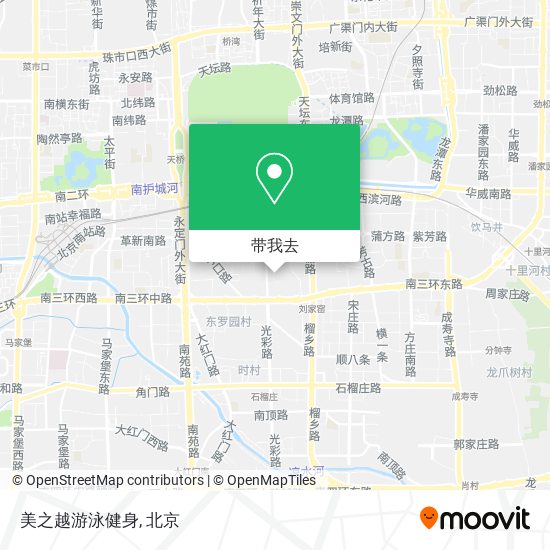 美之越游泳健身地图