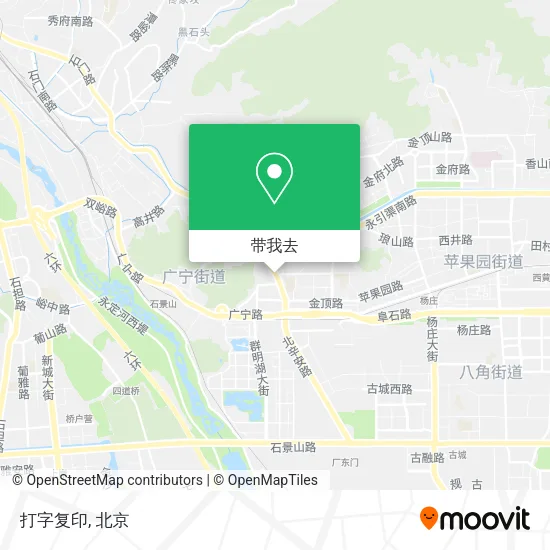 打字复印地图
