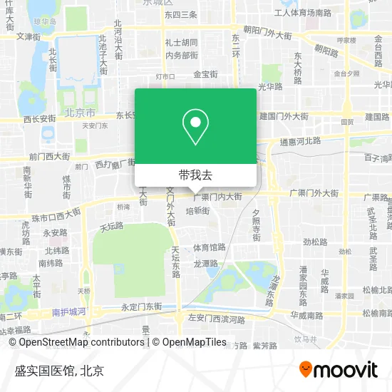 盛实国医馆地图