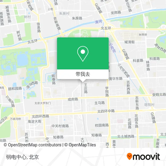 弱电中心地图