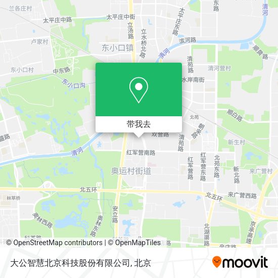 大公智慧北京科技股份有限公司地图