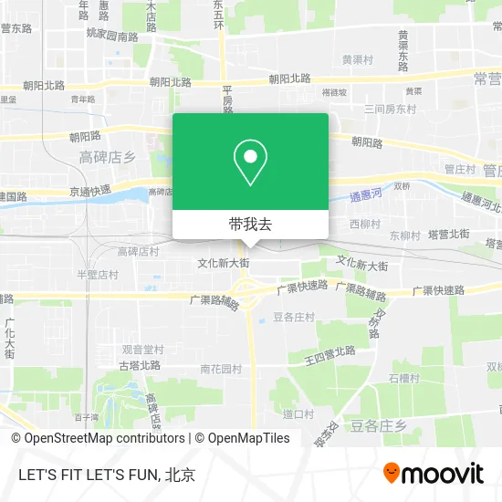 LET'S FIT LET'S FUN地图