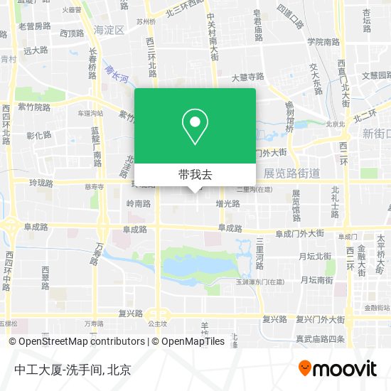 中工大厦-洗手间地图