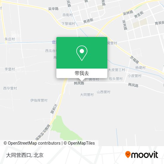 大同营西口地图
