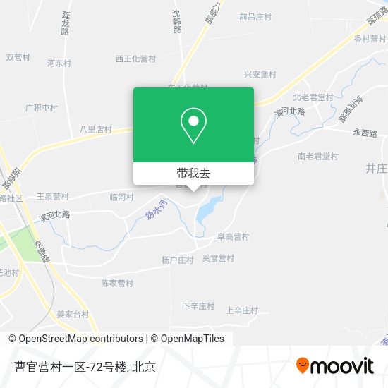 曹官营村一区-72号楼地图