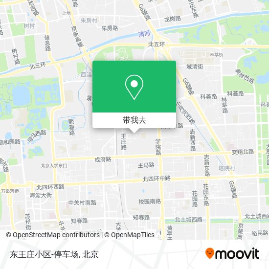 东王庄小区-停车场地图