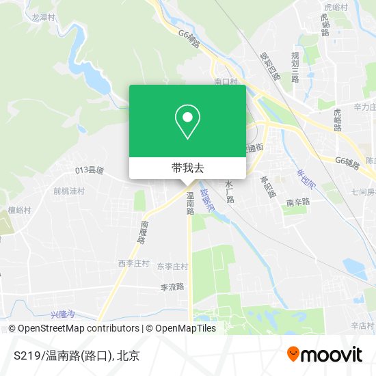 S219/温南路(路口)地图