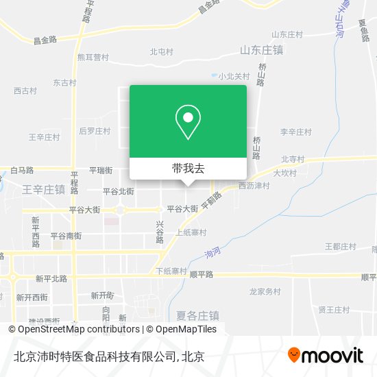 北京沛时特医食品科技有限公司地图