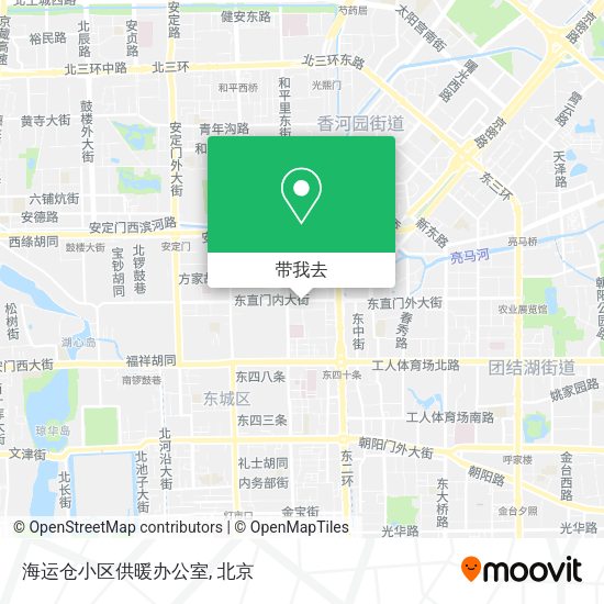 海运仓小区供暖办公室地图
