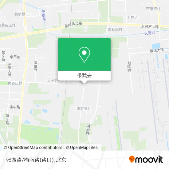 张西路/榆南路(路口)地图