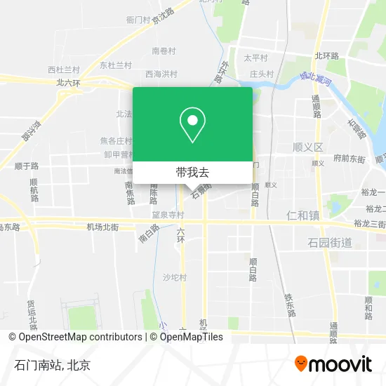石门南站地图