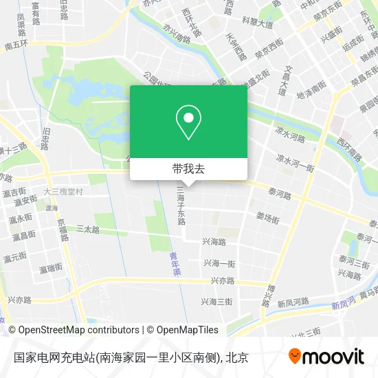 国家电网充电站(南海家园一里小区南侧)地图