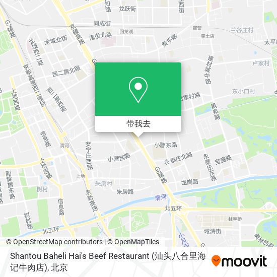 Shantou Baheli Hai's Beef Restaurant (汕头八合里海记牛肉店)地图