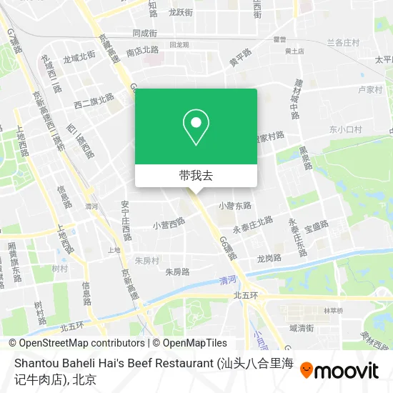 Shantou Baheli Hai's Beef Restaurant (汕头八合里海记牛肉店)地图