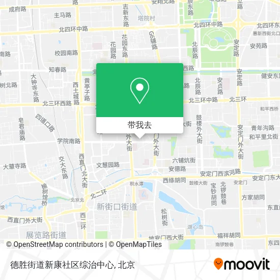 德胜街道新康社区综治中心地图