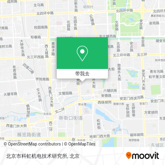 北京市科虹机电技术研究所地图