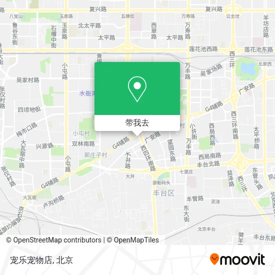 宠乐宠物店地图