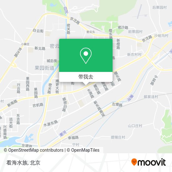 看海水族地图