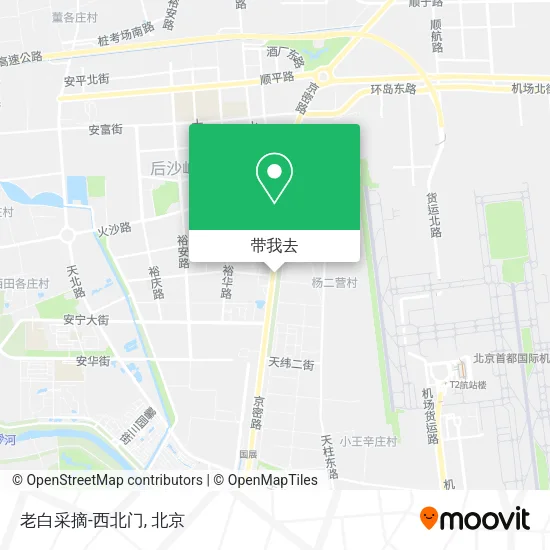 老白采摘-西北门地图