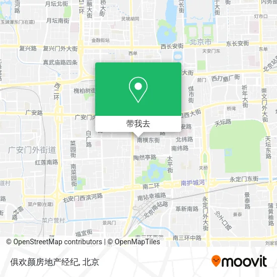 俱欢颜房地产经纪地图