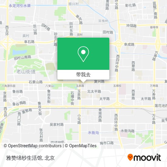 雅赞绵纱生活馆地图