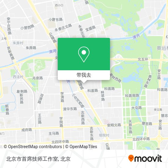 北京市首席技师工作室地图