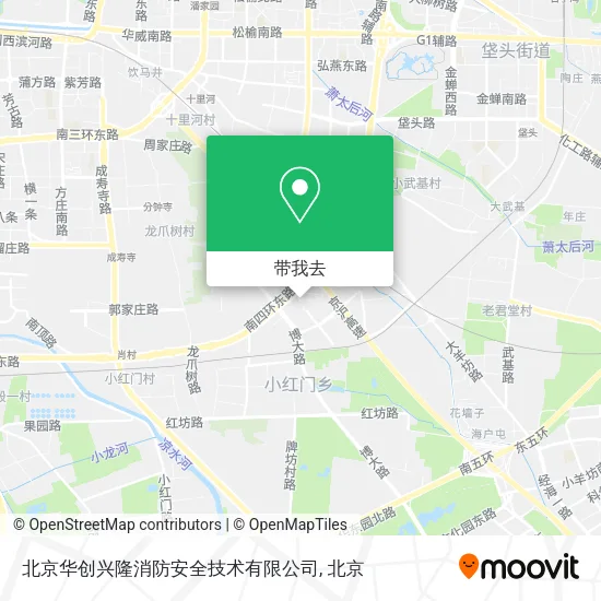 北京华创兴隆消防安全技术有限公司地图