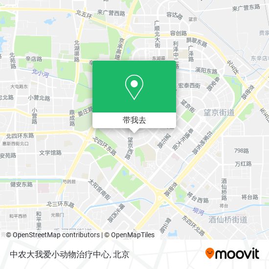 中农大我爱小动物治疗中心地图