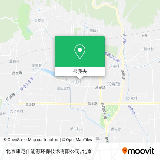 北京康尼什能源环保技术有限公司地图